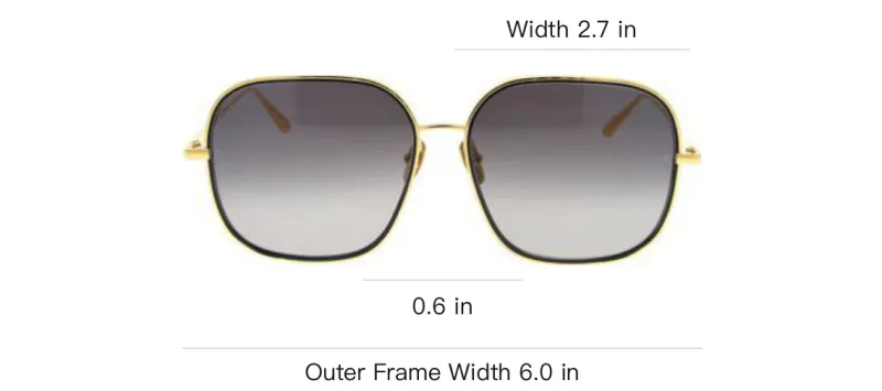 Linda Farrow Juliana Oversized Square Frame Sunglasses-3