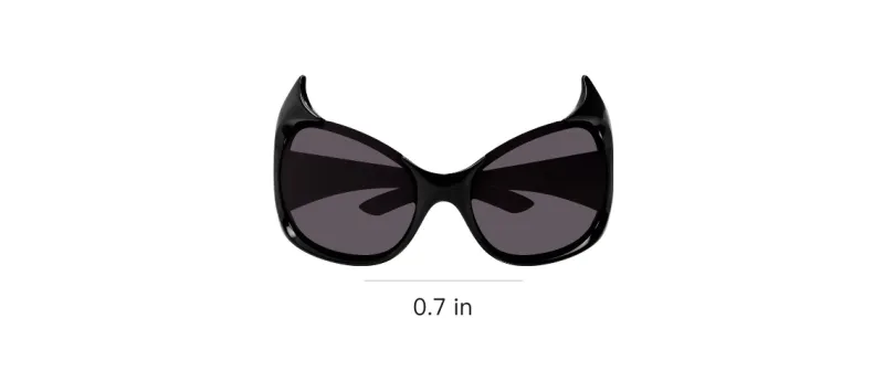 Balenciaga Gotham Cat Eye Sunglasses-3