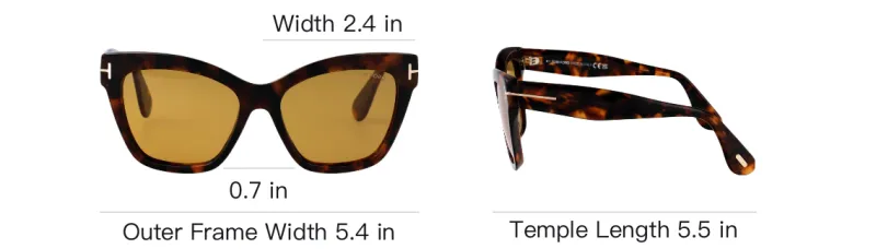 TOM FORD Luna Sunglasses-4