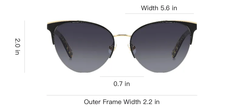 Kate Spade Izara Cat eye Sunglasses-3