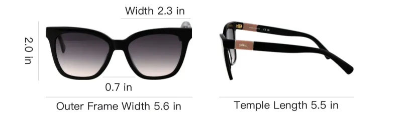 LONGCHAMP Square Frame Sunglasses-5