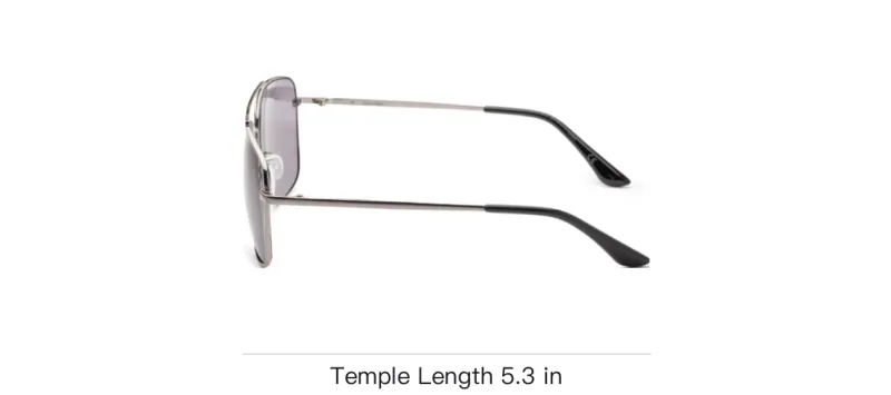 CK/Calvin Klein Aviator Sunglasses Men's Silver Gray-2