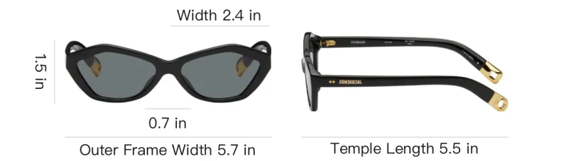 Jacquemus Les Lunettes Bambino Cat eye Sunglasses-3