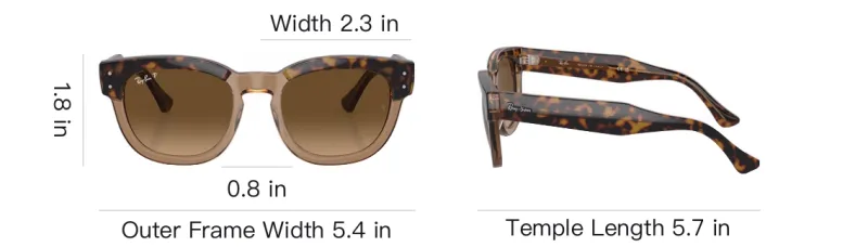 RayBan Mega Hawkeye Square frame Sunglasses-5