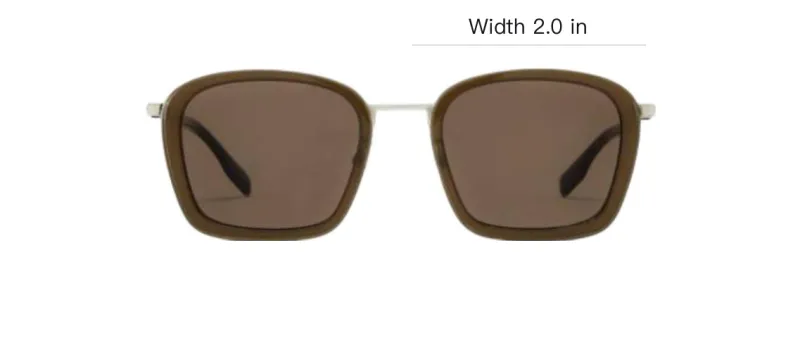 Alexander McQueen Metal Square Sunglasses Men's Tea Brown-3