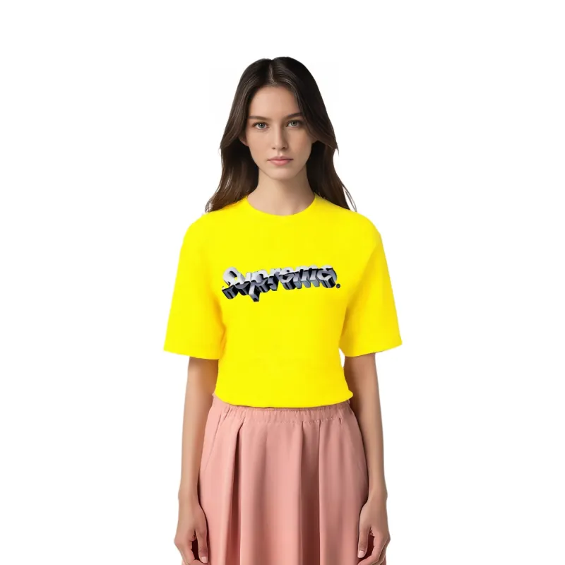 Supreme Chrome Logo Tee-10