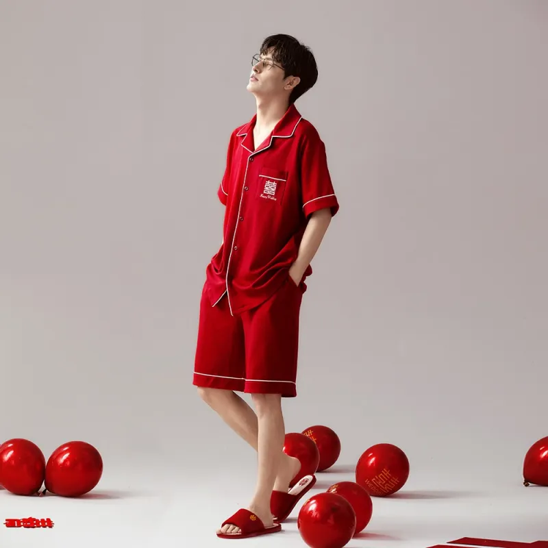 Gongdie Men Pajama Sets-1