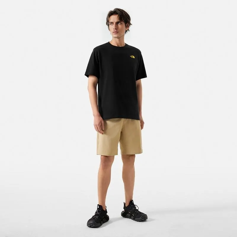THE NORTH FACE Graffiti Logo Printing T-shirt Black-4