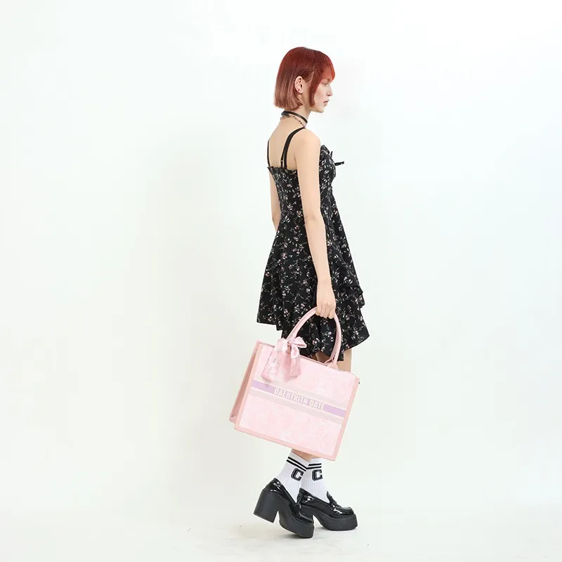 MINLUBAOLUO PU Casual Elegance One Shoulder Handbag Shoulder Bag Commute Mom Bag Women's-25