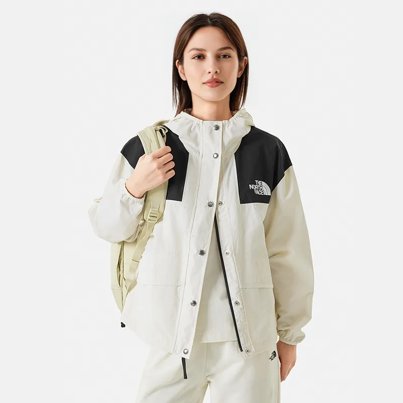 THE NORTH FACE Mountain Jackets Coats Women's Ecru-3