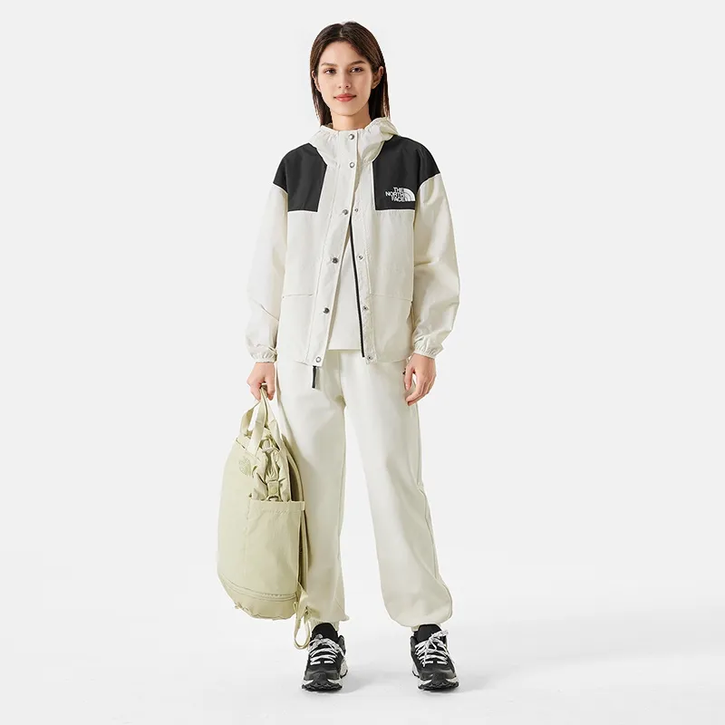 THE NORTH FACE Mountain Jackets Coats Women's Ecru-4