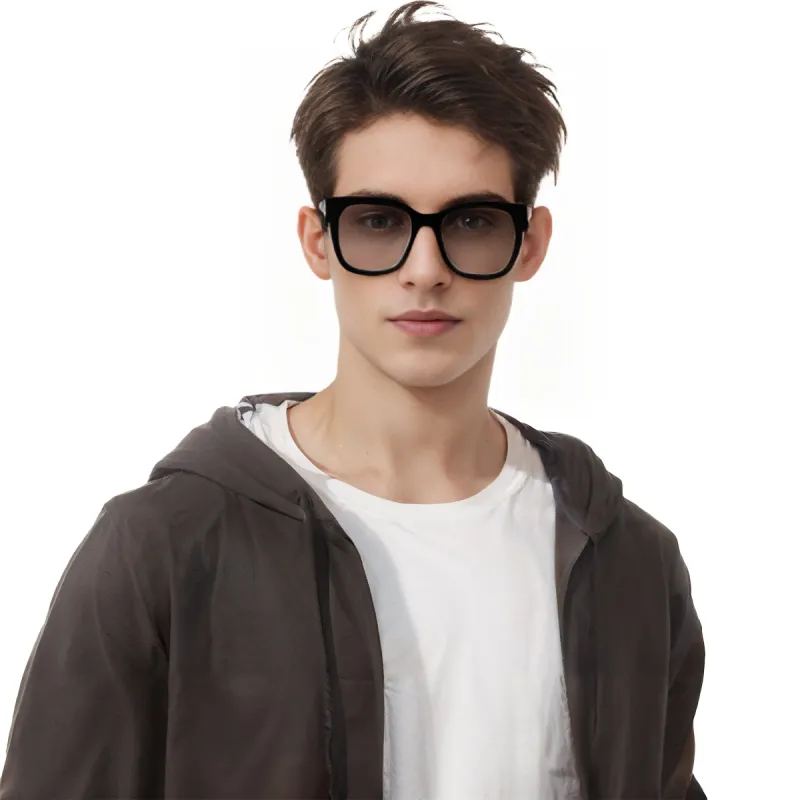 GUCCI Eyewear Double G Square frame Sunglasses-3
