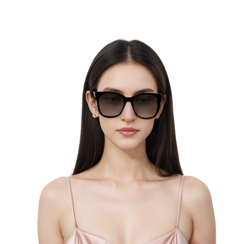 GUCCI Eyewear Double G Square frame Sunglasses-4