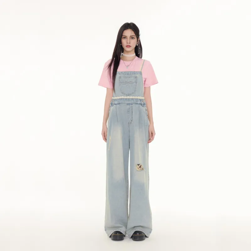 FPMZ Overalls Women's Light Blue-2