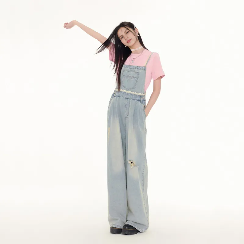 FPMZ Overalls Women's Light Blue-4
