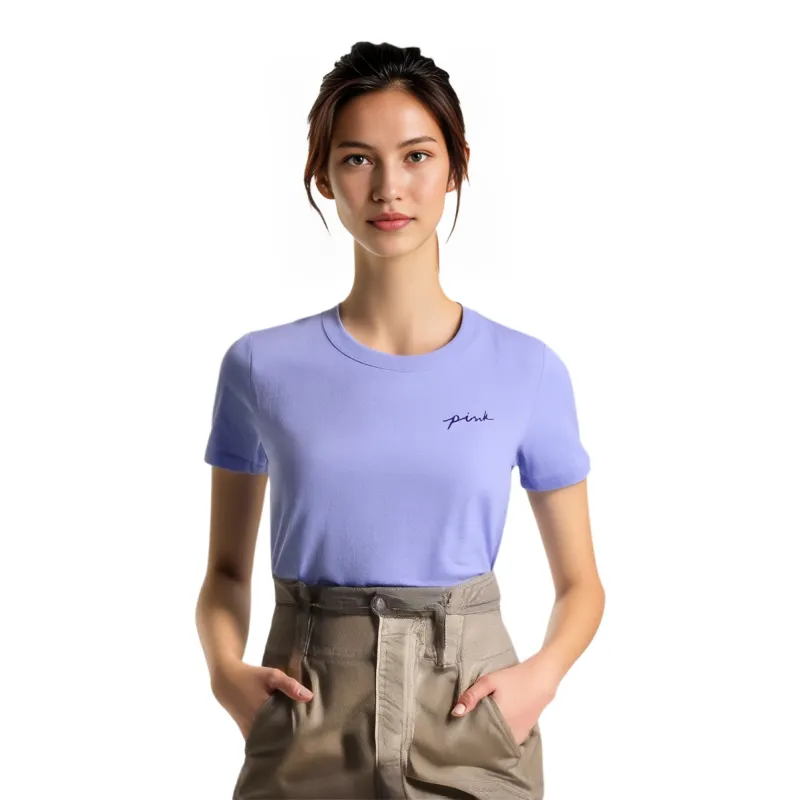 Victoria's Secret T Shirt Women's Blue Purple-2