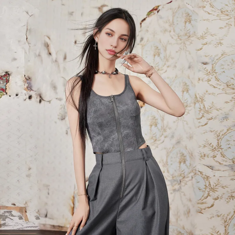 LA CRAWFISH Jumpsuit Women's Dark Gray-5