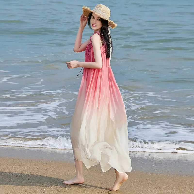【dme】 Slip Dresses Women's Pink-3