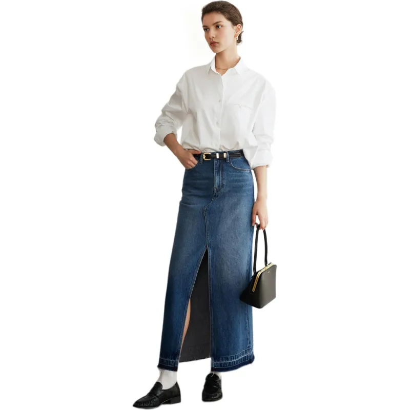 MUNJOUR Shirt Women's Elegant White-1