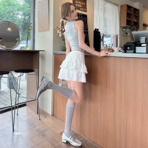 La Chapelle Casual Short Skirts Women's