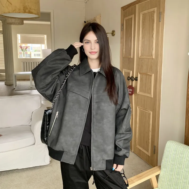 OWOX Leather Jackets Jackets & Coats Unisex-2