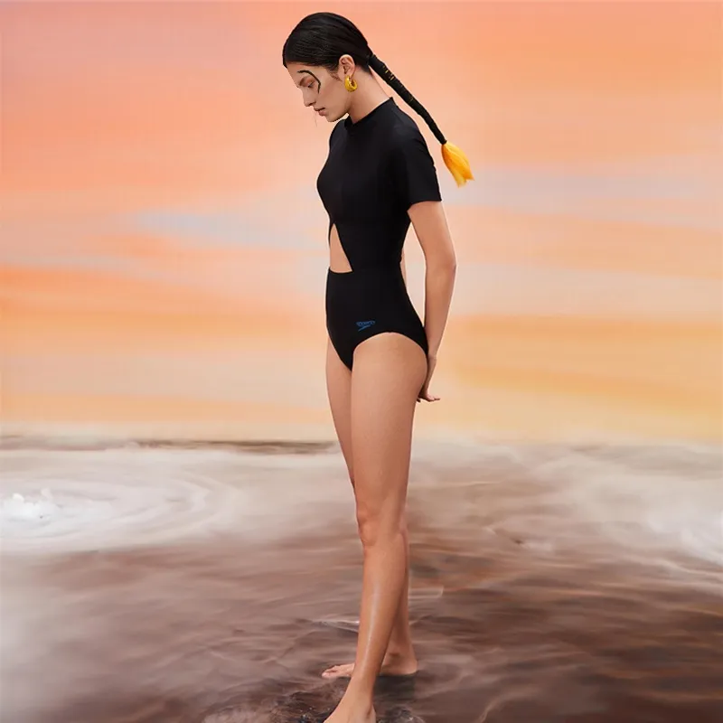 Speedo One-piece Swimsuit Women's Black-2