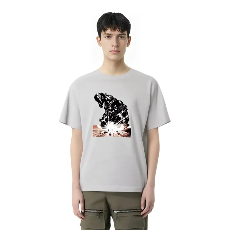 Denim Tears x Arthur Jafa T Shirt Unisex Heather Gray-2