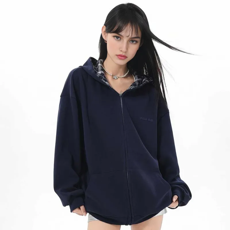 FOASIS Sweatshirt Unisex Navy Blue-18