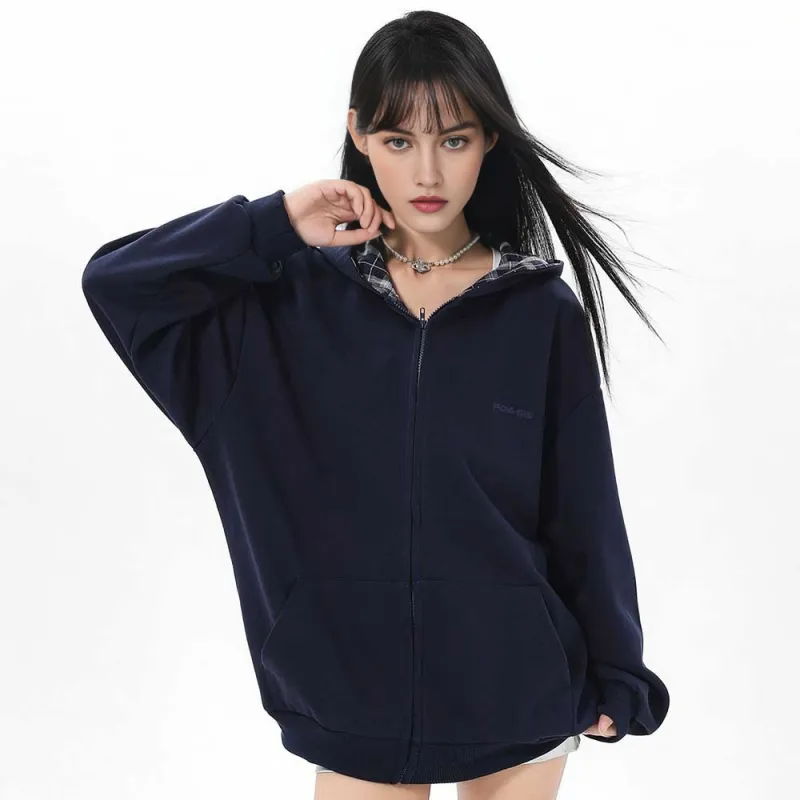 FOASIS Sweatshirt Unisex Navy Blue-6
