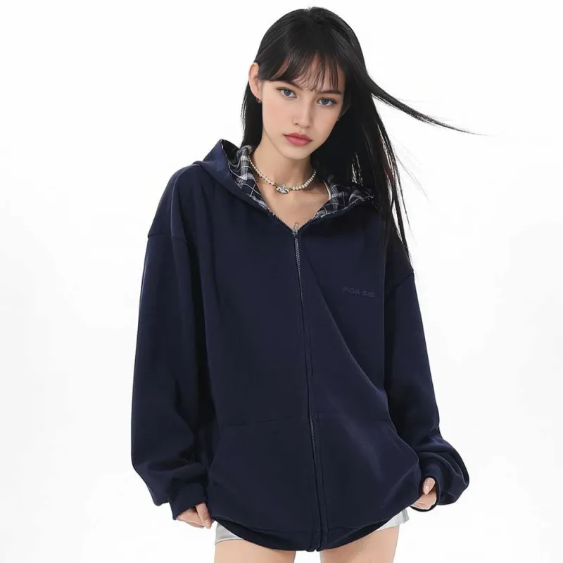 FOASIS Sweatshirt Unisex Navy Blue-10