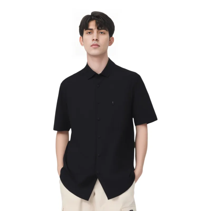 LI NING 1990 Commuter Series Shirt Men's Black-2