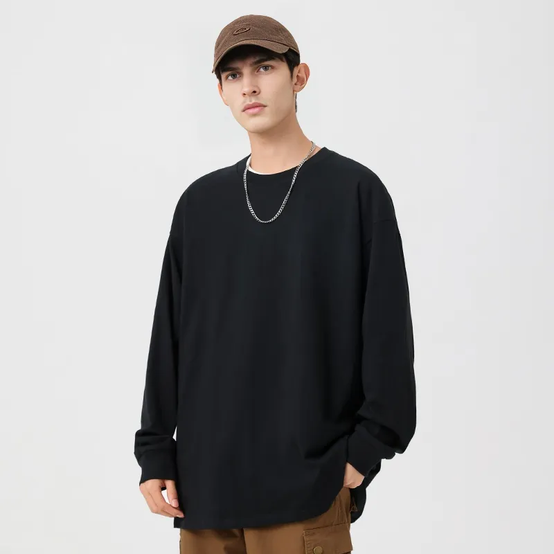 EGOU Long Sleeved T Shirt Unisex-22