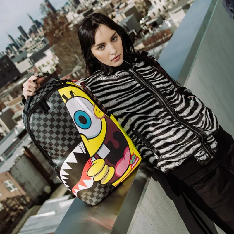 SPRAYGROUND SpongeBob, Collaboration PVC Backpack Regular Unisex Black-17