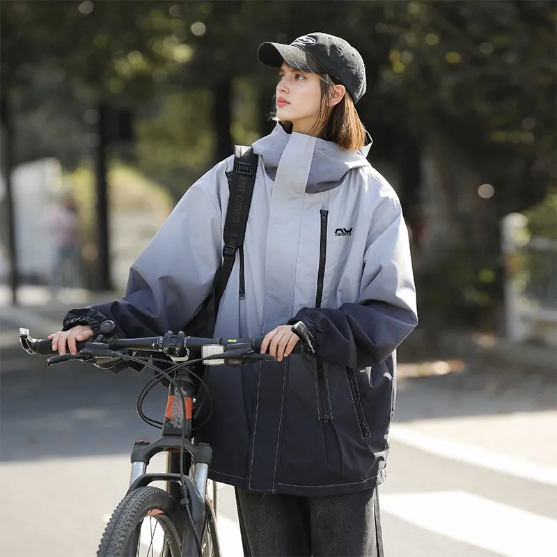 FORIDER Waterproof And Windproof Windbreaker Jacket Unisex-3