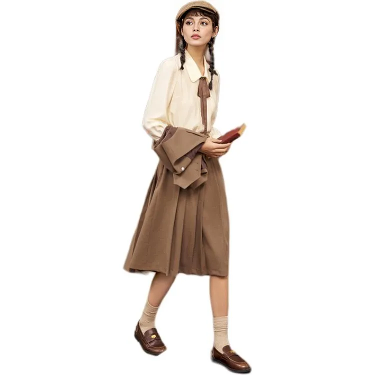 ZIHAN Shirts Women's Beige Gold-1