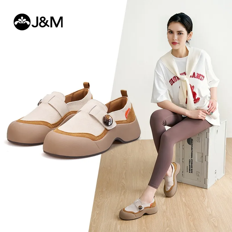 Joy&Mario Loafers Women's Camel/Purple-1