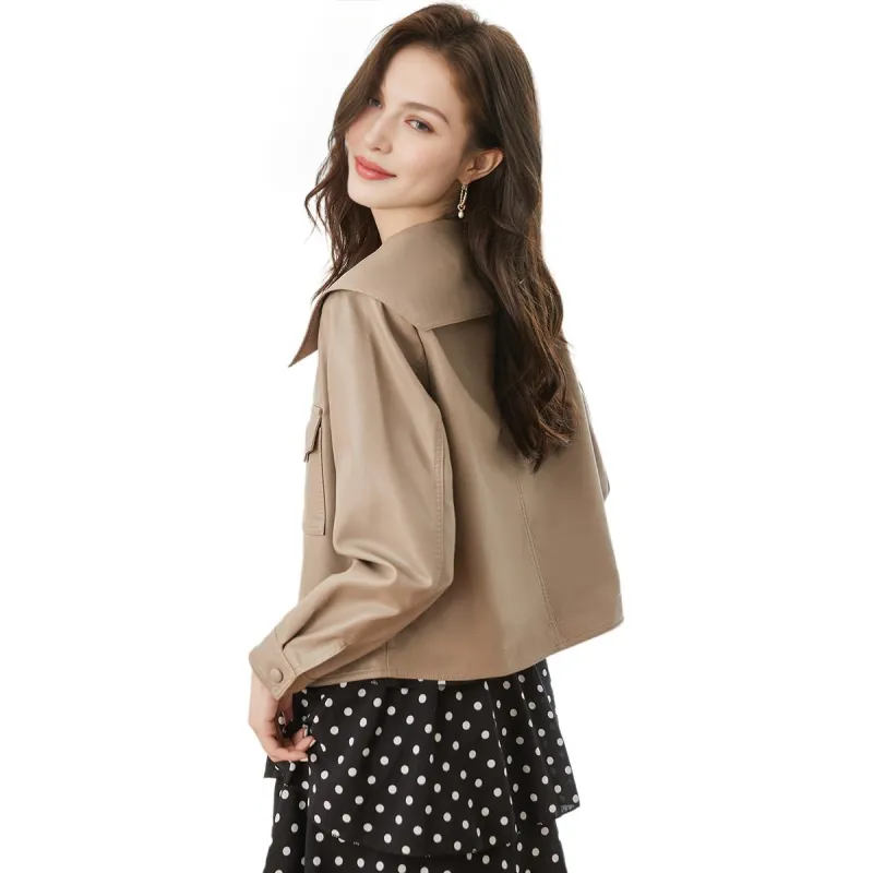 TERRE BLEUE Jackets Coats Women's Khaki-1