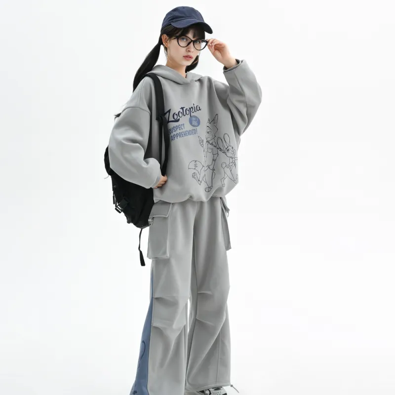 Snbl x Disney Casual Pants Unisex-5