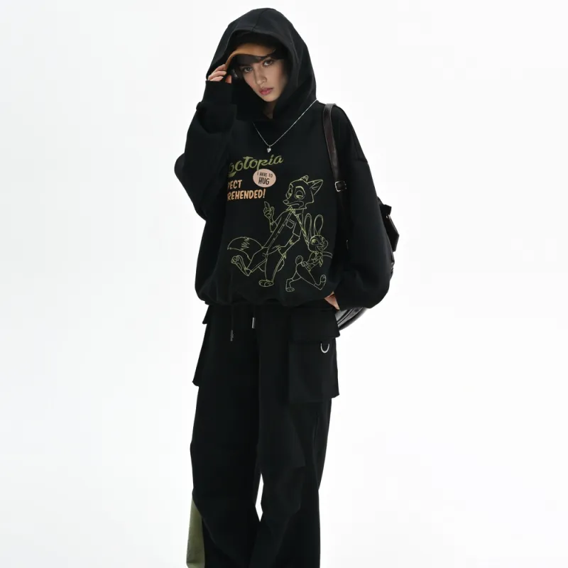 Snbl x Disney Casual Pants Unisex-11