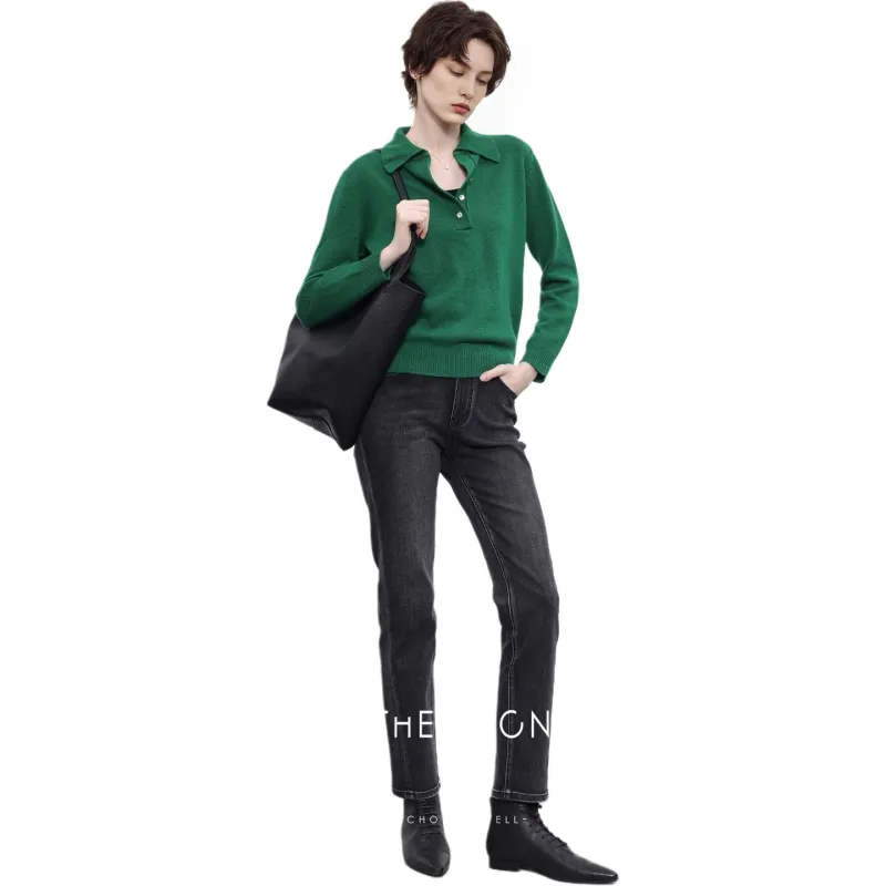 THE SOONG Sweater Women's Green-6