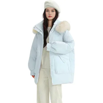 SNOW FLYING Mid length Down Jacket Women's