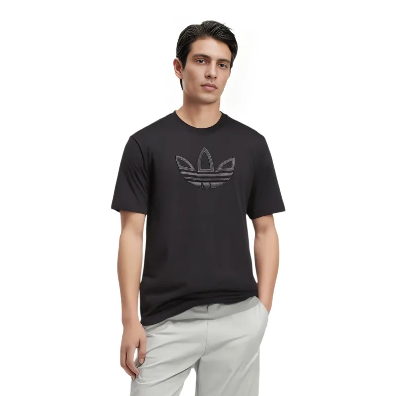 Adidas Outlined Trefoil Tee-4