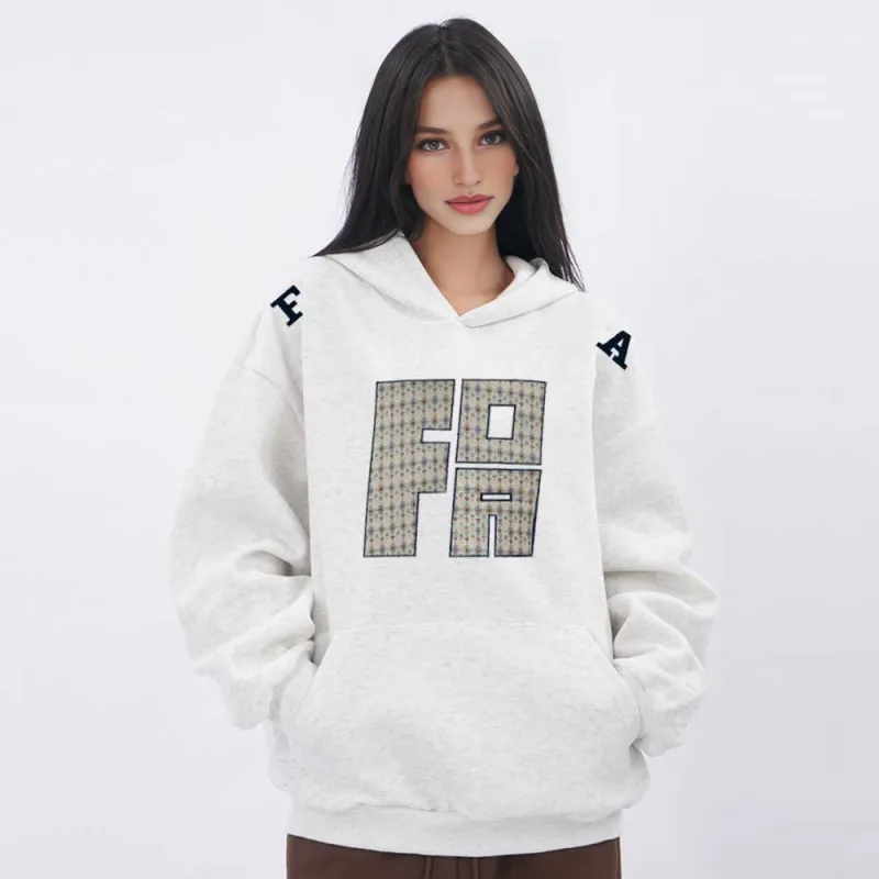FOASIS Sweatshirts Unisex Gray-5