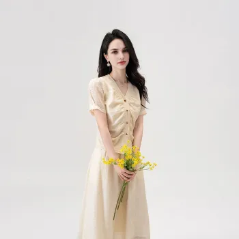 Shavani Skirt Set Women's Apricot