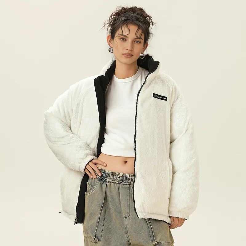 Warrior Huichao Open Ended Smile Collection Puffer Jacket Unisex-9