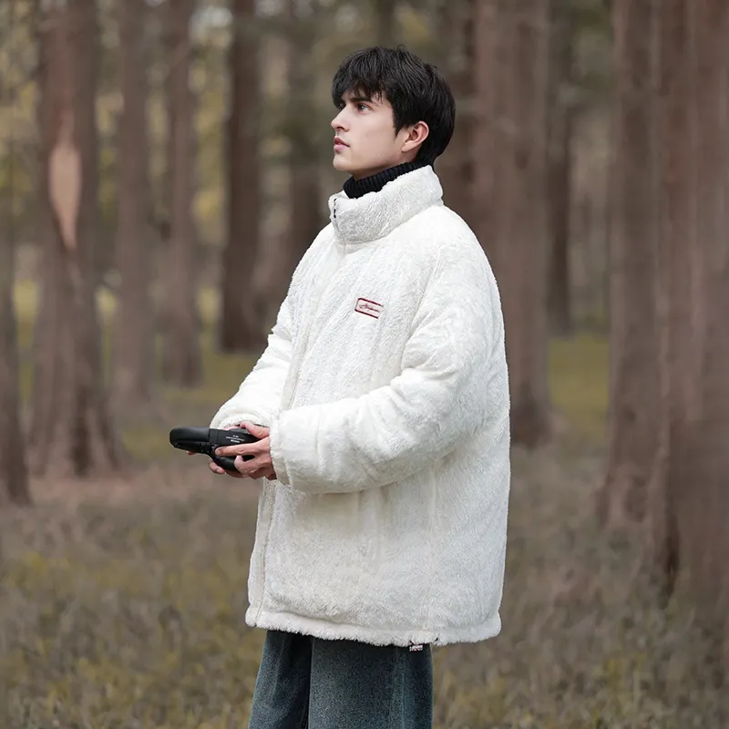 Warrior Huichao Open Ended Smile Collection Puffer Jacket Unisex-4