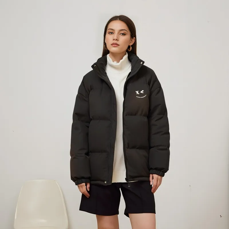 Warrior Huichao Open Ended Smile Collection Puffer Jacket Unisex-16
