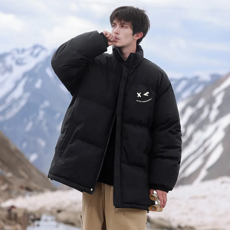 Warrior Huichao Open Ended Smile Collection Puffer Jacket Unisex-13