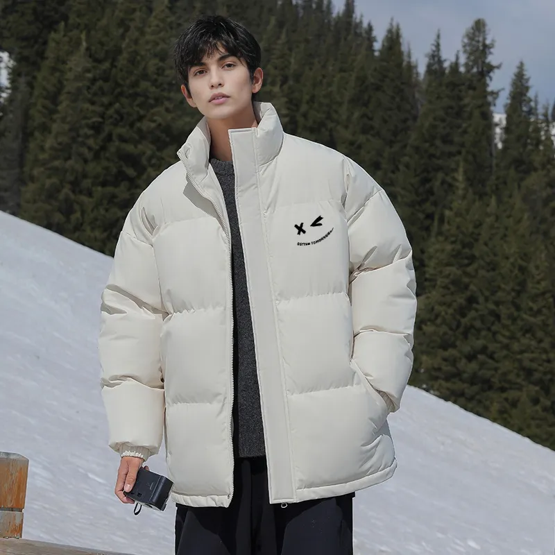 Warrior Huichao Open Ended Smile Collection Puffer Jacket Unisex-2