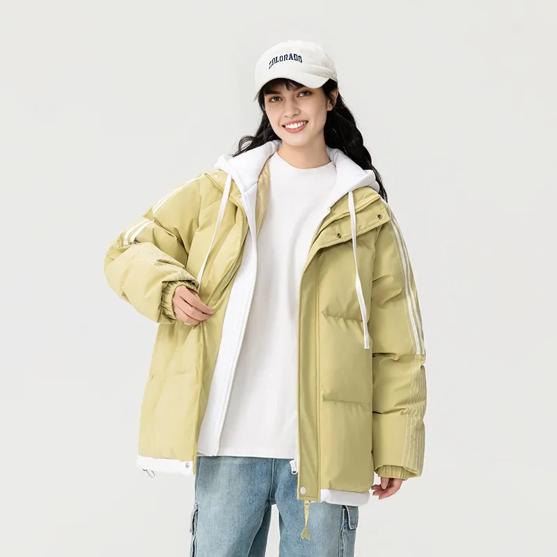 Warrior Huichao Open Ended Smile Collection Puffer Jacket Unisex-17